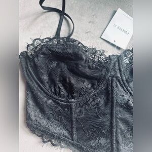 Forever 21 Lace Corset NWT